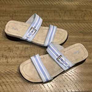 Bass leather Jackson sandals size8